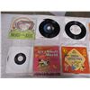 Image 2 : (8) Lot of 45 + 33 1/3 kids records