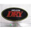 Image 1 : Molson Dry plastic sign 20x11