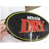 Image 2 : Molson Dry plastic sign 20x11
