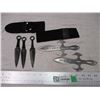 Image 1 : (2) Throwing knives with cases