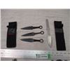 Image 1 : (2) Throwing knives with cases