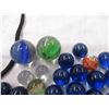 Image 3 : Marbles with leather bag