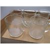 Image 3 : Glass coffee mugs 10 total