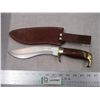 Image 1 : Ash 440c steel knife - total length 13" - with sheath