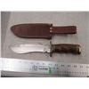 Image 1 : Ash 440c steel knife - total length 12" - with sheath