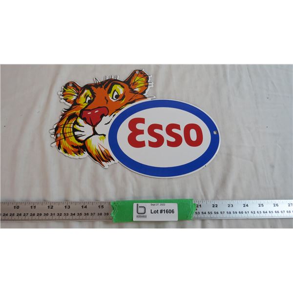 Esso Tiger - Porcelain Fantasy Sign