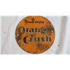 Image 2 : Orange Crush - Porcelain Fantasy Sign (Rusted)