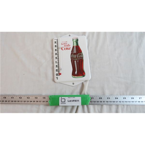 Coca-Cola - Porcelain Fantasy Wall Thermometer