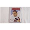 Image 2 : Dick Butkus Rookie Card (Print) - Chicago Bears - cannot guarantee authenticity