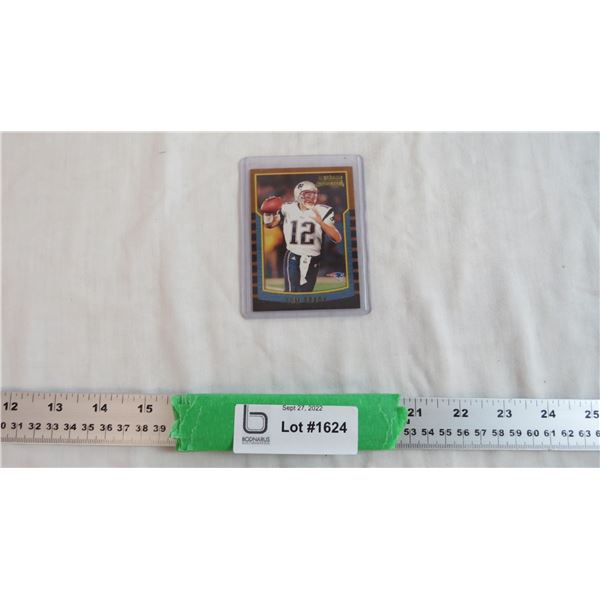 Tom Brady Rookie Card (Print) - New England Patriots - cannot guarantee authenticity