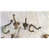 Image 2 : (12) Assorted coat hooks