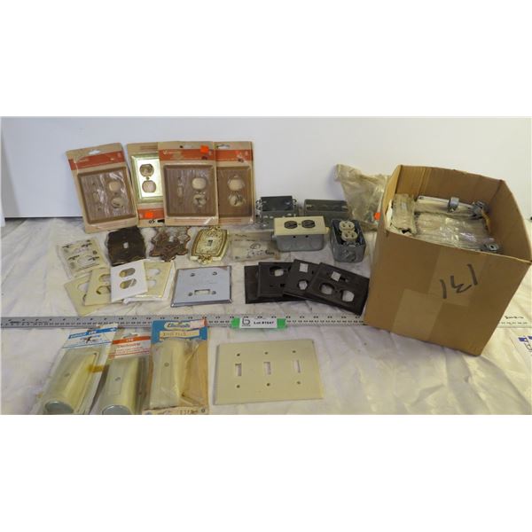 Assorted Electrical and Cover Plates