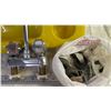 Image 2 : Fiberglass Sink with Faucet, Casters