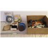 Image 1 : Assorted Grinding Wheels, Discs, Brushes, Wrenches, etc