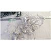 Image 2 : (8) 9' green light strings (all work-some burned out bulbs), (2) 9' white light strings-work