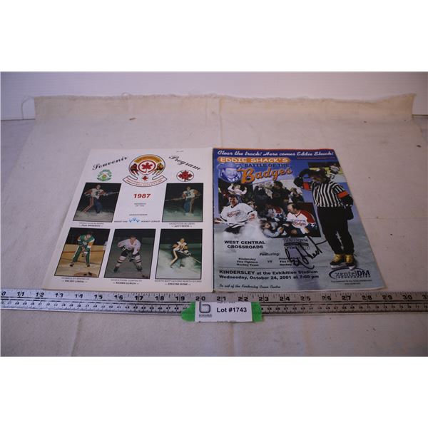 (2) Souvenir Programs