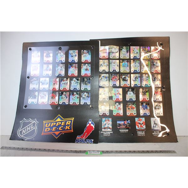 *Upper Deck Display For NHL Cards (In two Pieces)