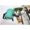 Image 2 : Assorted Tools (Mudding Knives, Chisels, Wrenches, Sand Paper, PPE)