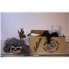 Image 1 : Box of Misc w/ Halloween Masks
