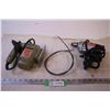 Image 1 : Black & Decker Jig Saw (Tested Works), Drill (Damaged Cord Untested), and Part of a Snake
