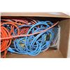 Image 3 : Box of Extension Cords +Misc