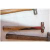 Image 4 : (3) Ball-peen Hammers + Hammer