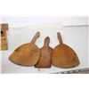 Image 2 : (3) Butter Paddles, Butter Press, and Butter Wax Wrappers