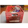 Image 1 : Milk Crate Full of Nuts, Bolts and Hardware