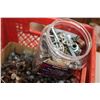 Image 2 : Milk Crate Full of Nuts, Bolts and Hardware