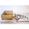 Image 1 : Assorted Pliers and Wood Box