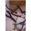 Image 2 : Assorted Pliers and Wood Box