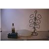 Image 1 : Wine Bottle Rack, Light Fixture + Misc