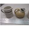 Image 2 : (4) Medalta Pottery Pitchers