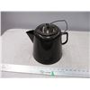 Image 1 : Enamel kettle 10" tall