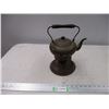 Image 1 : Copper kettle on stand with burner on bottom