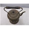 Image 2 : Copper kettle on stand with burner on bottom