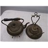 Image 3 : Copper kettle on stand with burner on bottom
