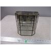 Image 1 : Small 2-tiered glass display - 10" tall
