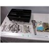 Image 1 : Lot of wrenches, tray, pistol grip screwdriver kit