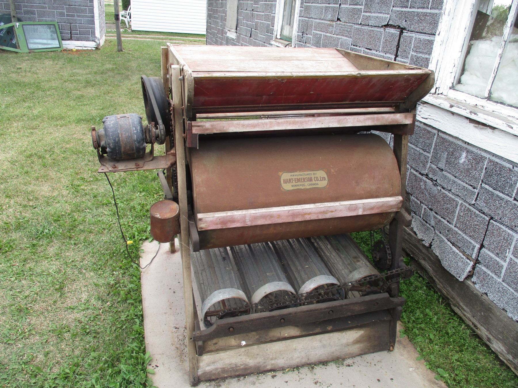 Hart Emerson Co Grain Cleaner 8 Round Screen 5 Flat Screen hart-emerson-co-grain-cleaner-8-round-screen-5-flat-screen