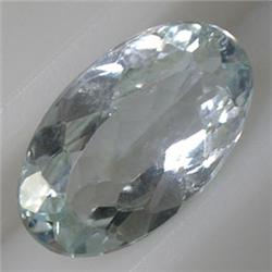 0.79 CTS PEAR SHAPED GREEN TOURMALINE 7x5 MM