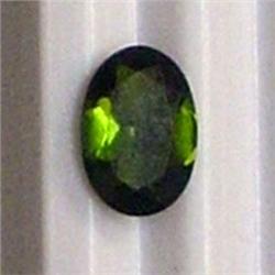 0.44 CTS OVAL GREEN TOURMALINE 6x4 MM