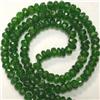 Image 1 : 55 CTS TZAVORITE RONDELLES STRAND 4 MM