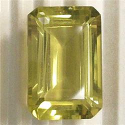 15.50 CTS EMERALD CUT CITRINE 20x13 MM