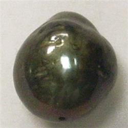 15x12 MM BLACK TAHITIAN PEARL - FULL DRILLED