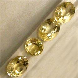 5 CTS LOT OF OVAL CITRINE 8x6 MM