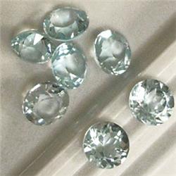 7.40 CTS LOT OF ROUND TOPAZ 6 MM