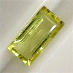 8.79 CTS EMERALD CUT CITRINE 20x10 MM