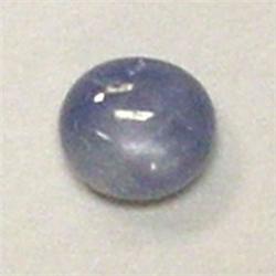 0.96 CTS OVAL STAR SAPPHIRE CABOCHON 6x5 MM