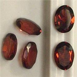 5 CTS LOT OF OVAL GARNET 7x5 MM